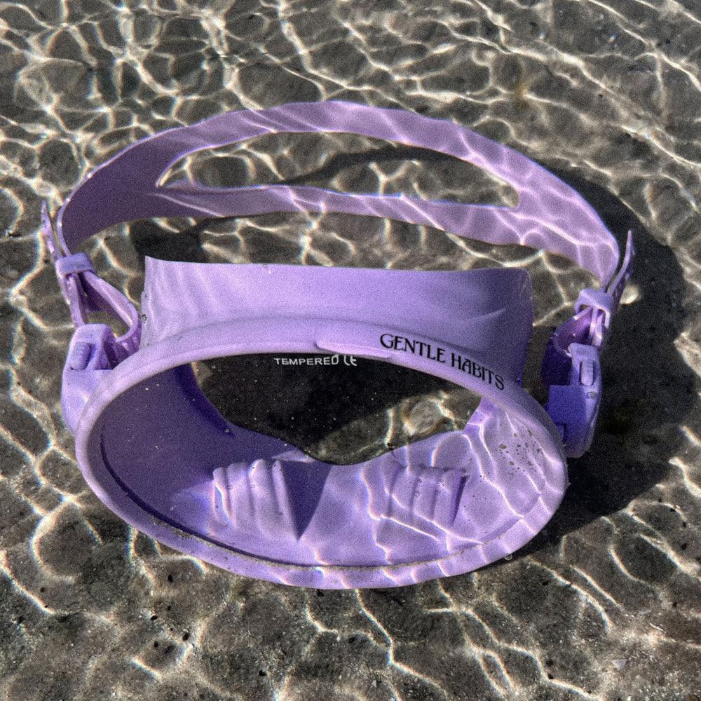Gentle Habits Dive Mask Bright Purple