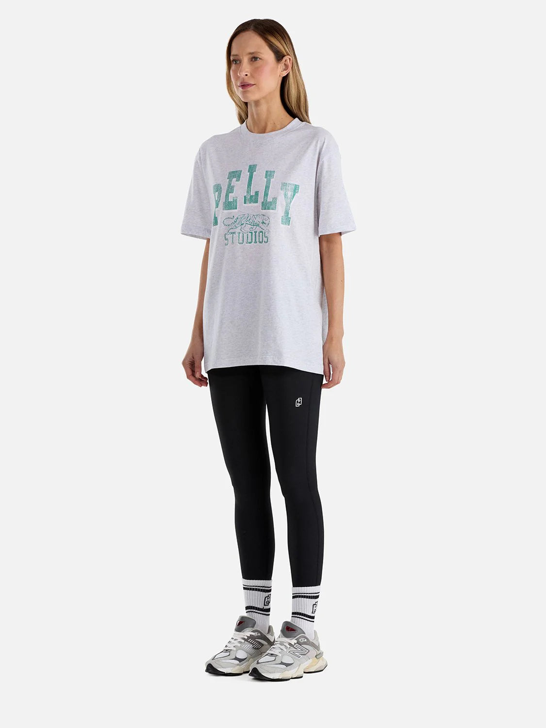 Ena Pelly Divisions Tee White Marle