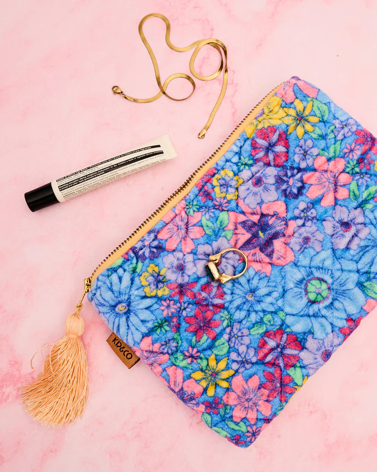 Kip&Co Bunch Of Fun Velvet Cosmetics Purse