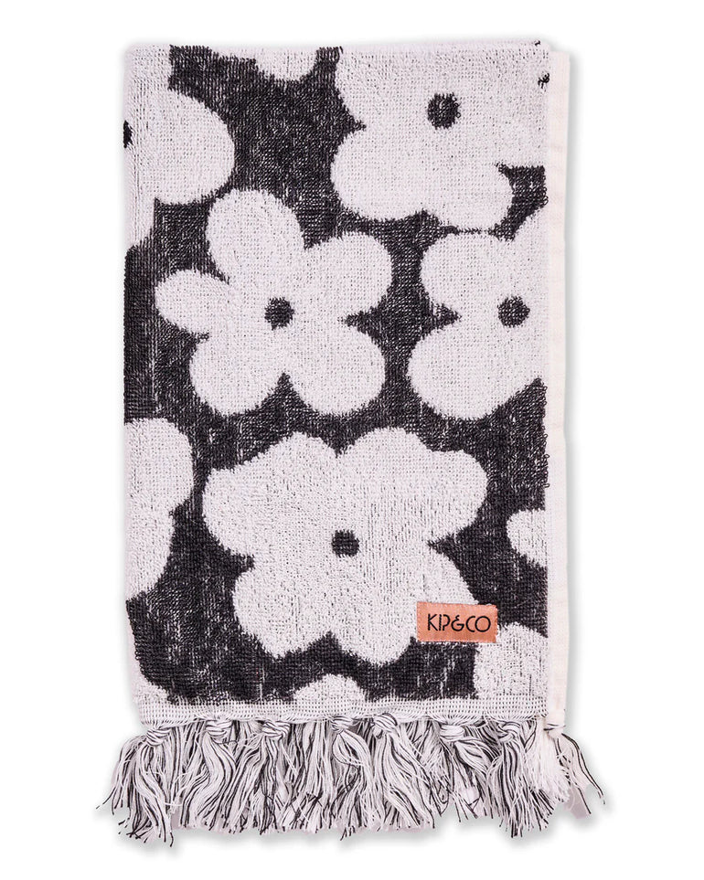 Kip&Co Flower Face Terry Hand Towel