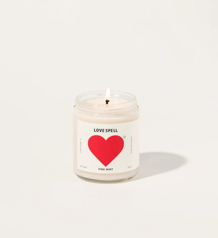 Pinkmint Love Spell Soy Candle 220g