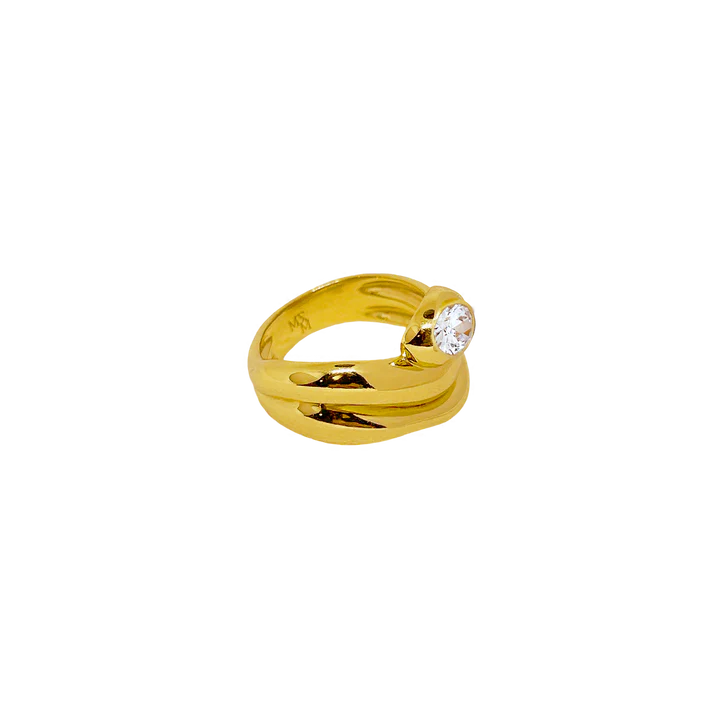 Mountain & Moon Mila Ring Gold