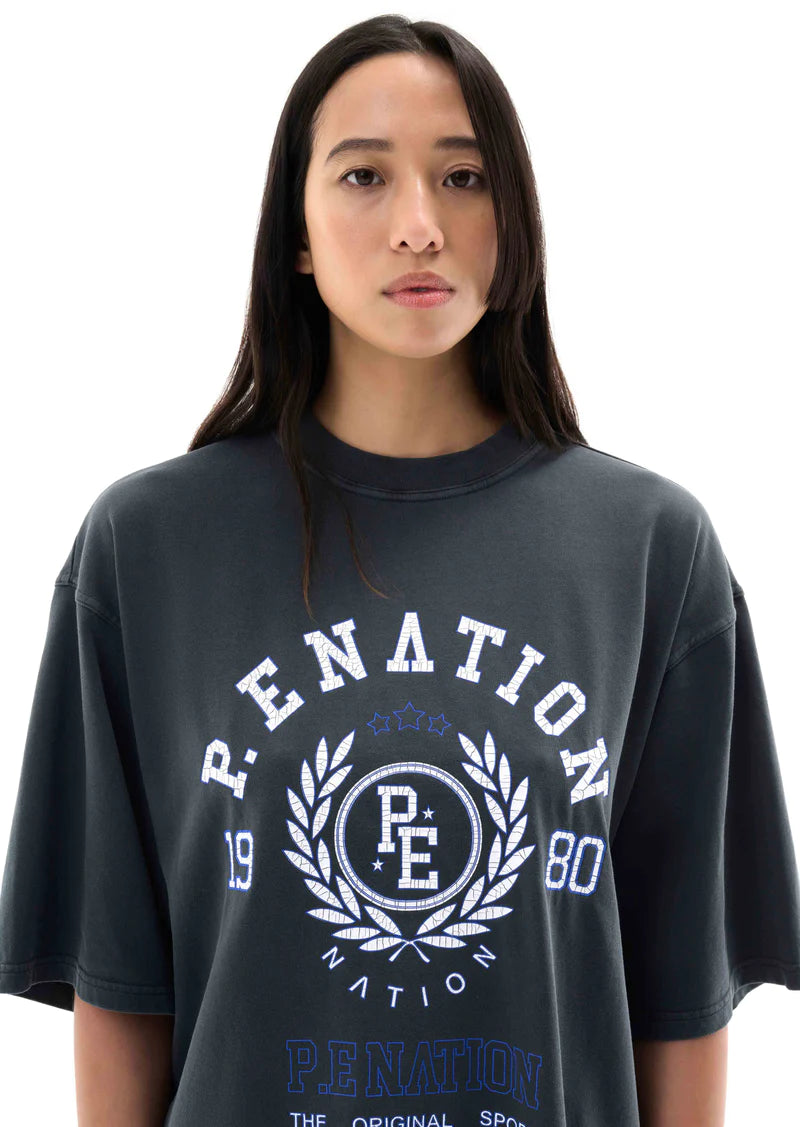PE Nation Overland Tee Dark Shadow