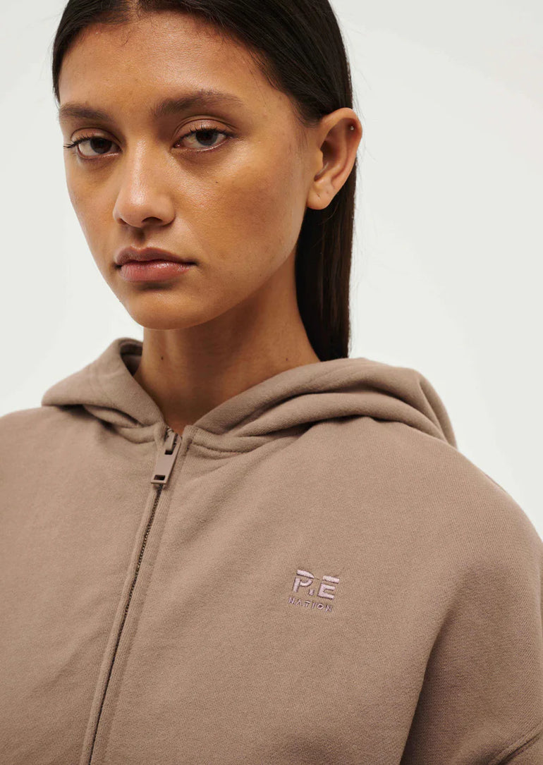 PE Nation Adventure Zip Through Taupe