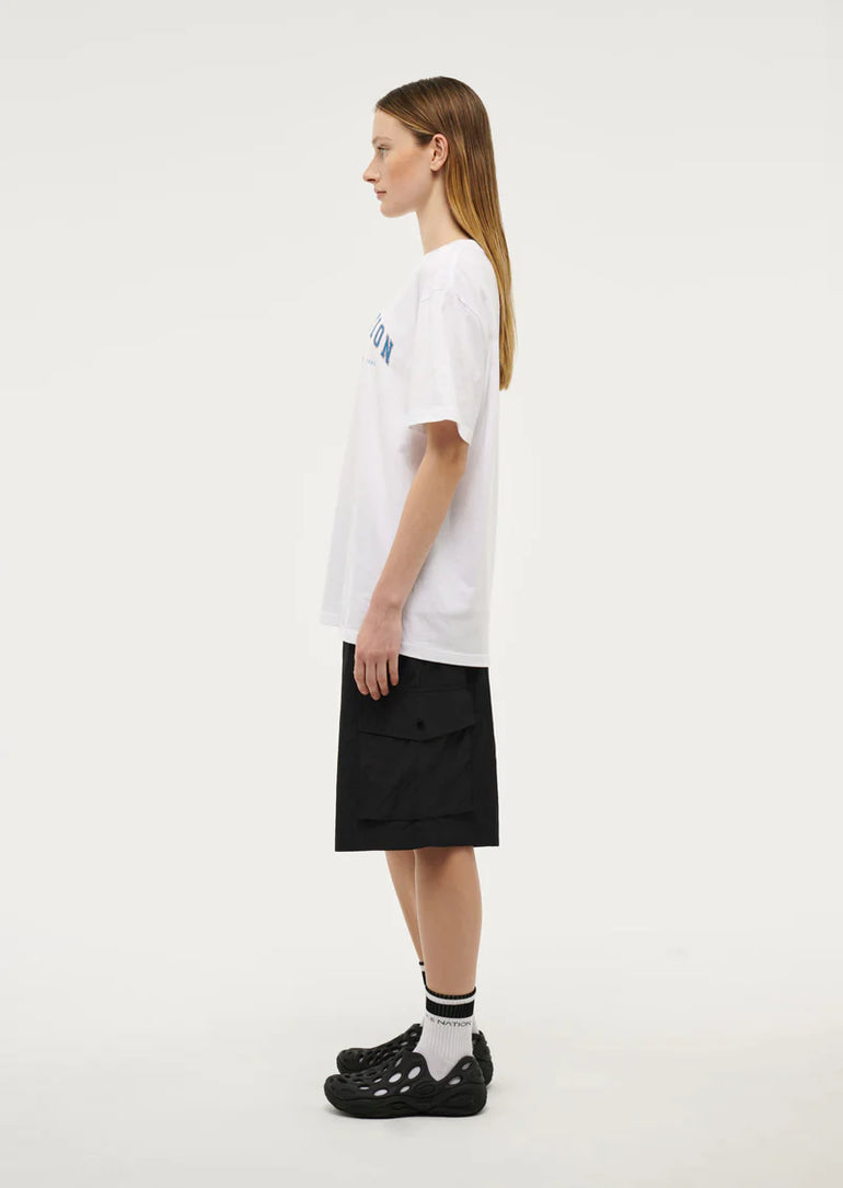 PE Nation Heyward Short Sleeve Tee Optic White