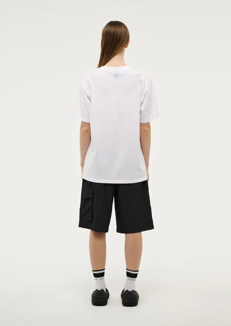 PE Nation Heyward Short Sleeve Tee Optic White