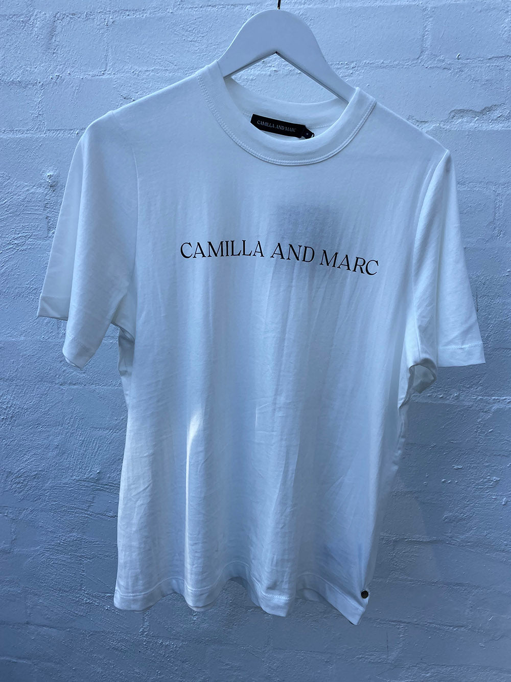 Camilla and Marc Asher Tee White Black