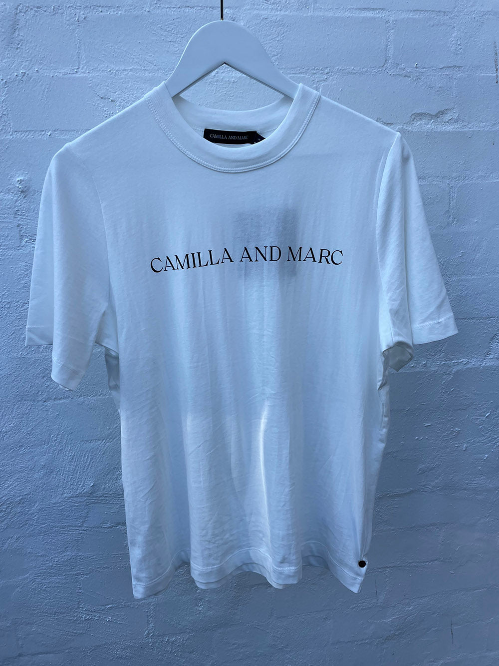 Camilla and Marc Asher Tee White Black