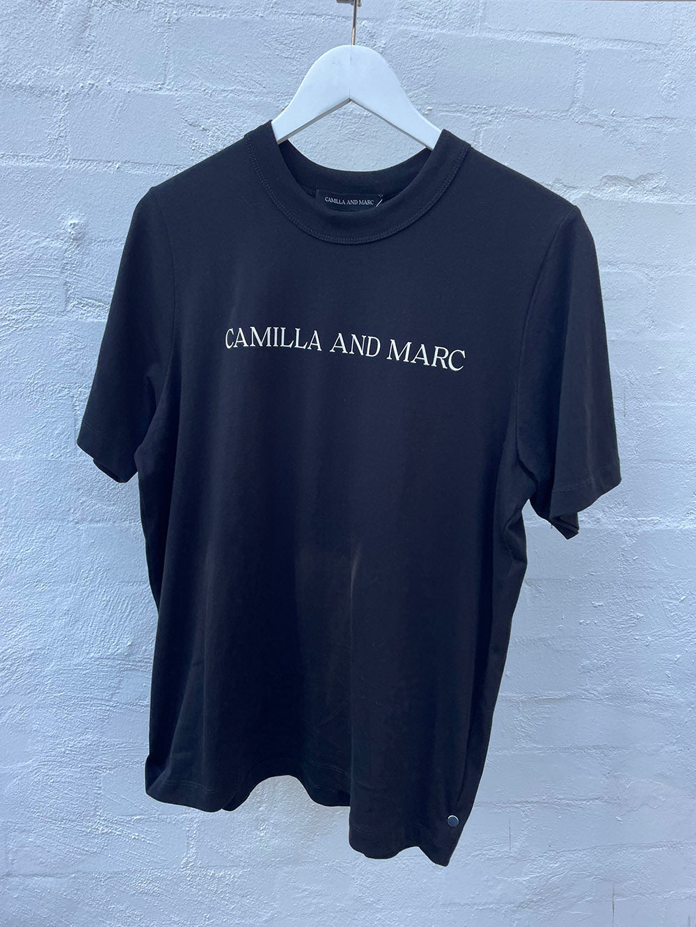 Camilla and Marc Asher Tee Black Stone