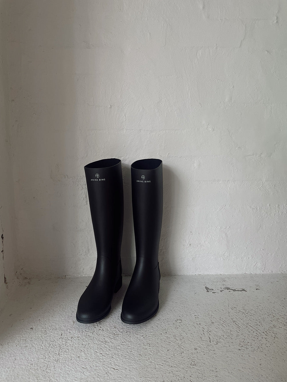 Anine Bing Kari Rain Boots Black La Boh me Lifestyle