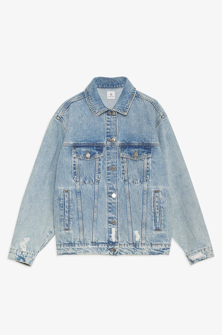 Anine Bing Rory Jacket Vintage Blue