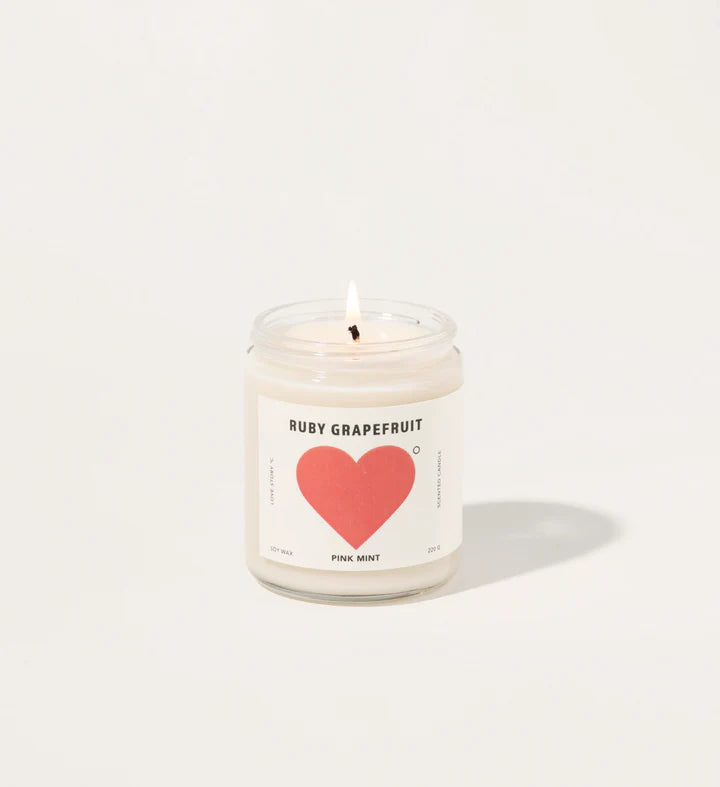 Pinkmint Ruby Grapefruit Soy Candle 220g