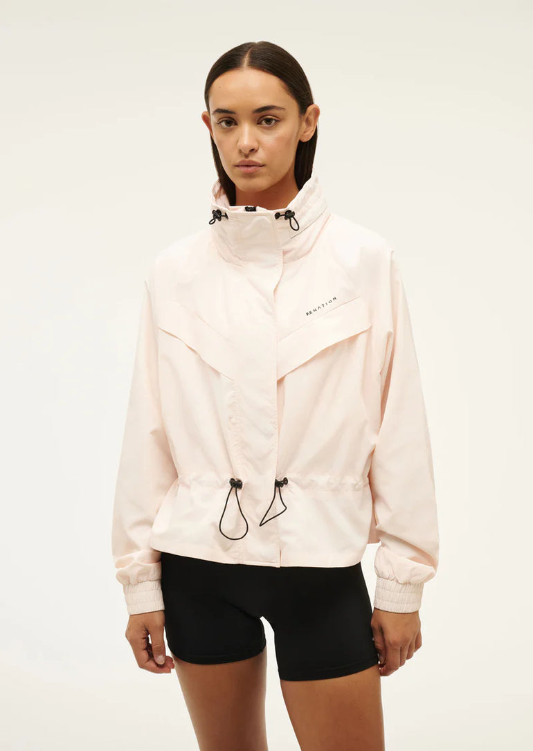 PE Nation Shelter Jacket Blush