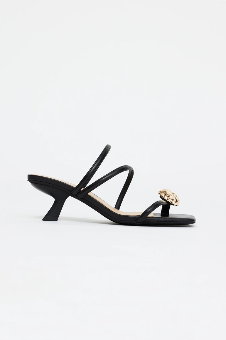 Acler Gateside Low Heel Black