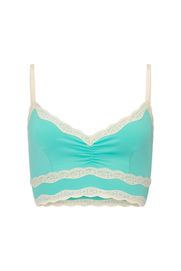 Spell Amour Lace Bralette Seafoam