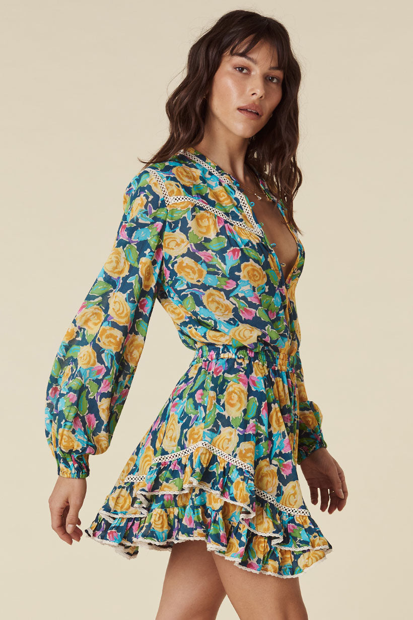 Spell Islamorada Blouse Petunia