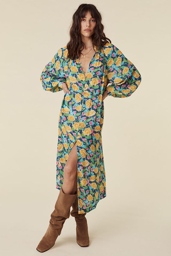 Spell Islamorada Midi Dress Petunia