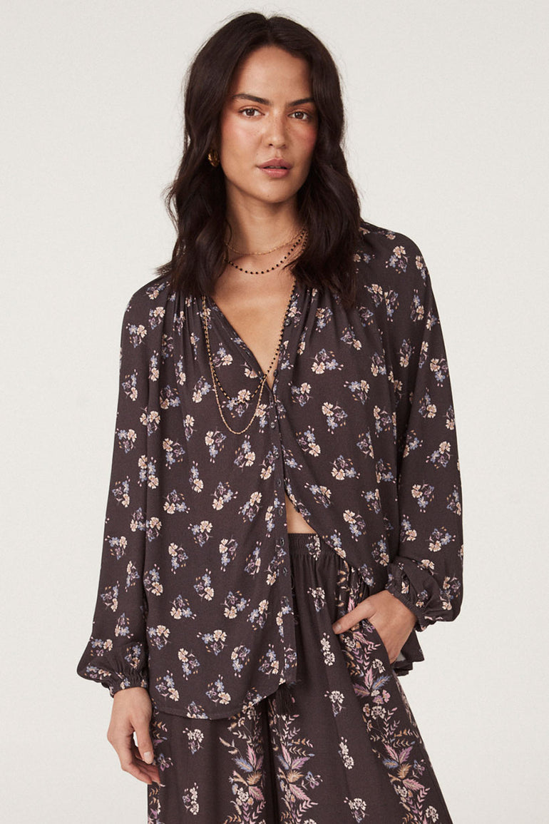 Spell Rebel Spirit Blouse Hyacinth