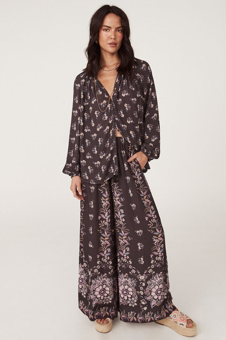 Spell Rebel Spirit Wide Leg Pant Hyacinth