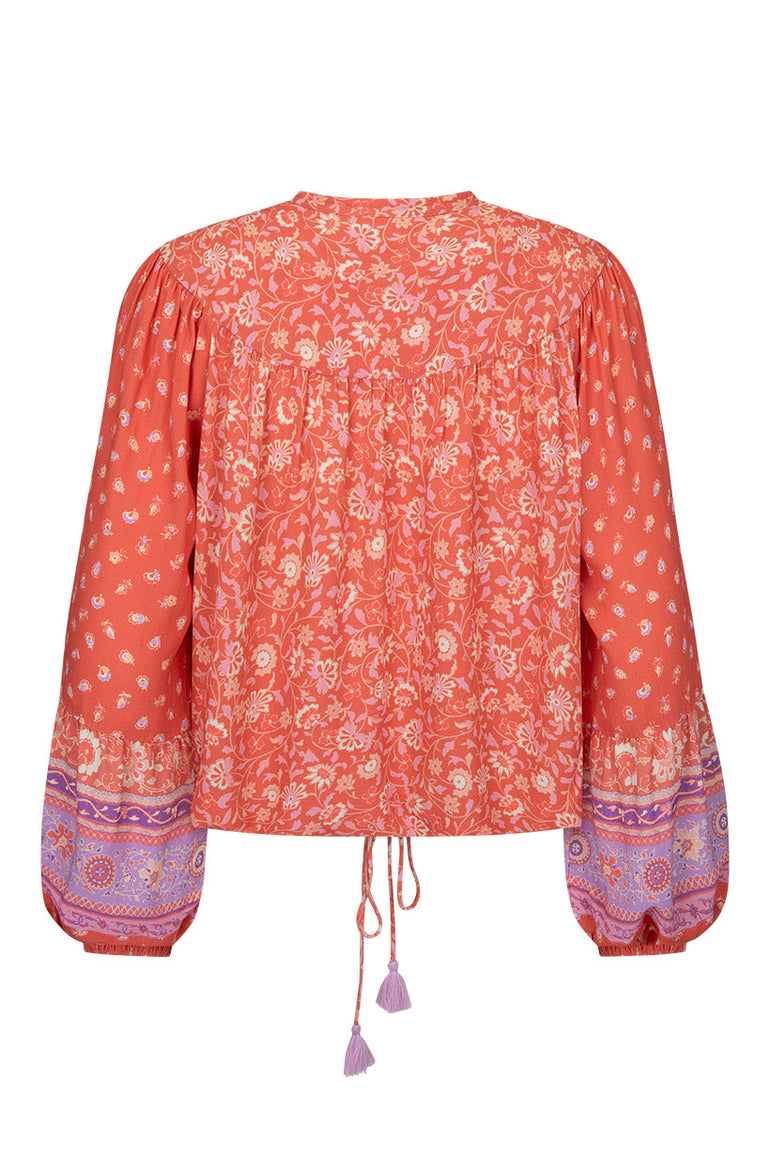 Spell Sunshine Bandit Blouse Cayenne