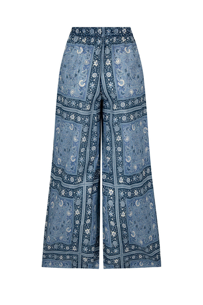 Spell Sunshine Bandit Wide Leg Pant Chambray