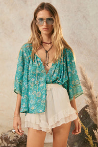 Spell Teodora Short White Smoke