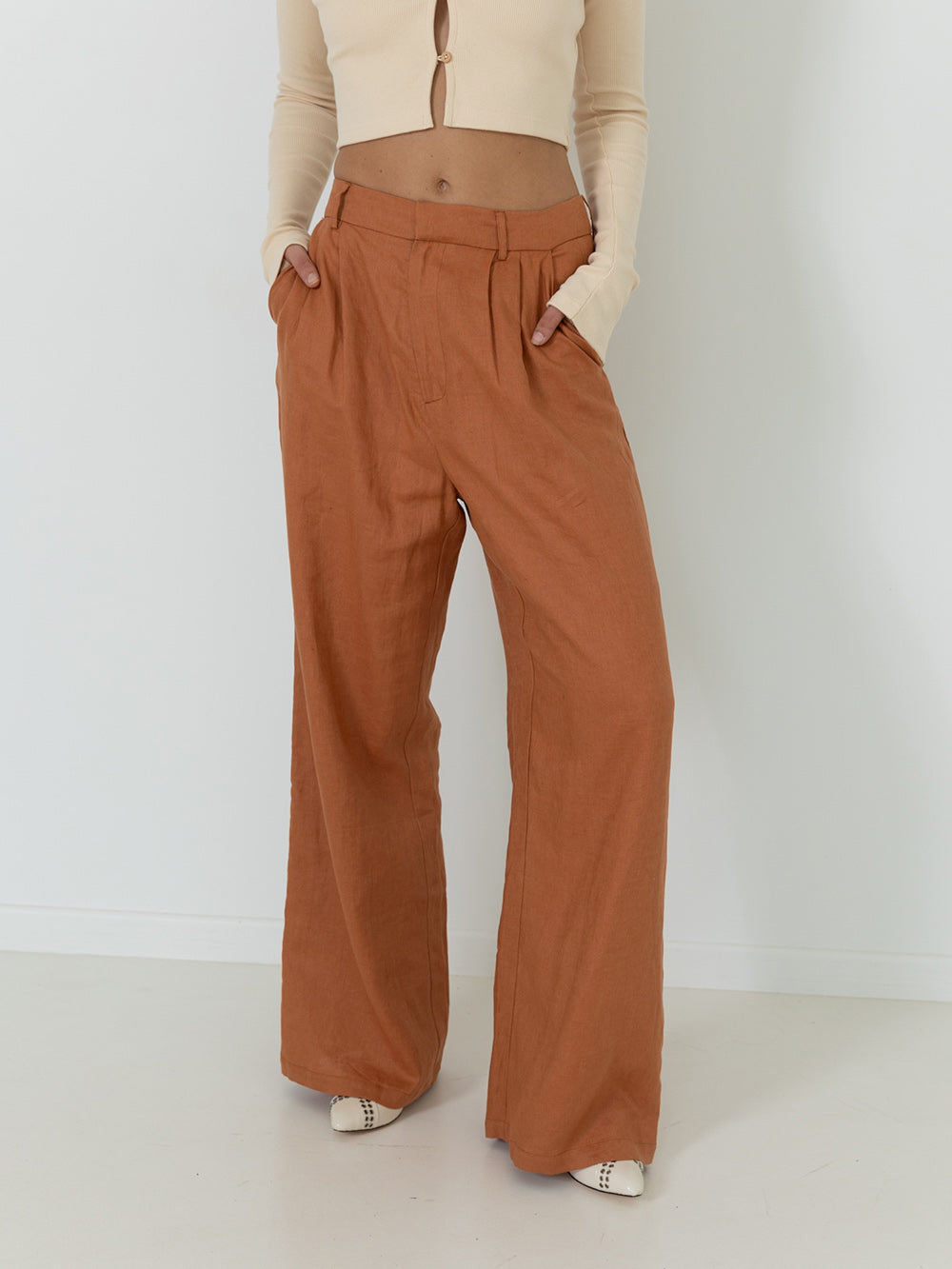 Summi Summi Tailored Pants Amber