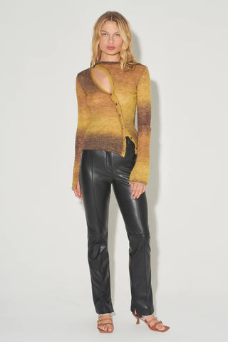 Hansen & Gretel Teisha Cut Out Knit Top Gradient