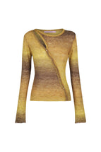 Hansen & Gretel Teisha Cut Out Knit Top Gradient
