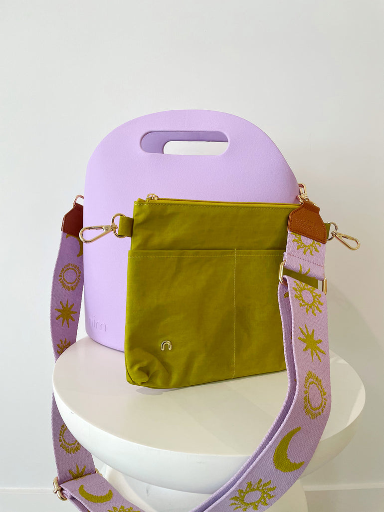 La Bohème Girls x Nim Soles Bucket Bag Lilac