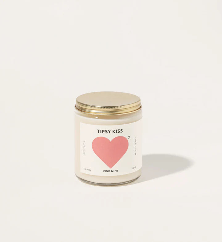 Pinkmint Tipsy Kiss Soy Candle 220g