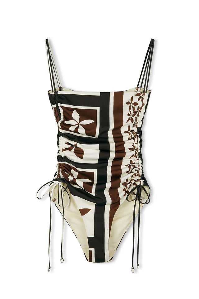 Zulu & Zephyr Sarong Flower One Piece