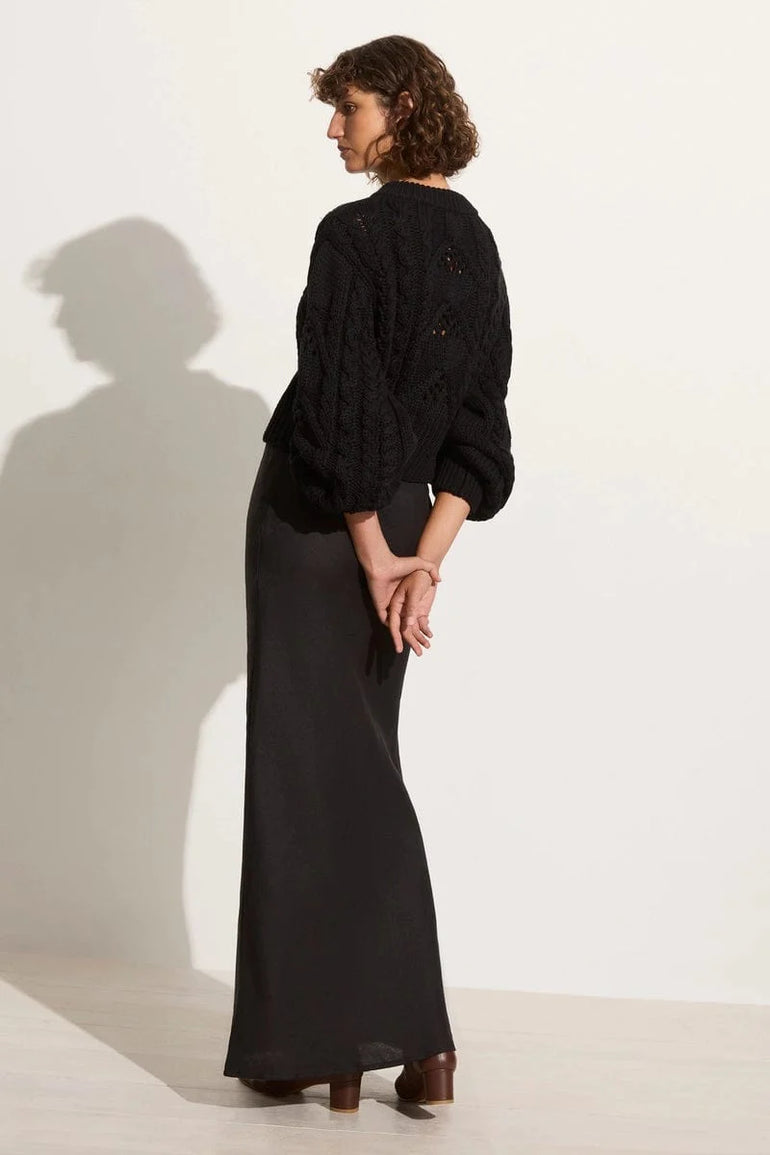 Faithfull The Brand Alanna Knit Jumper Black