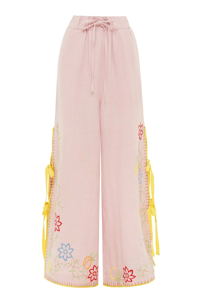 Alemais Olivia Embroidered Pant