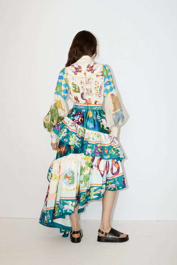 Alemais Lou Balloon Sleeve Shirt