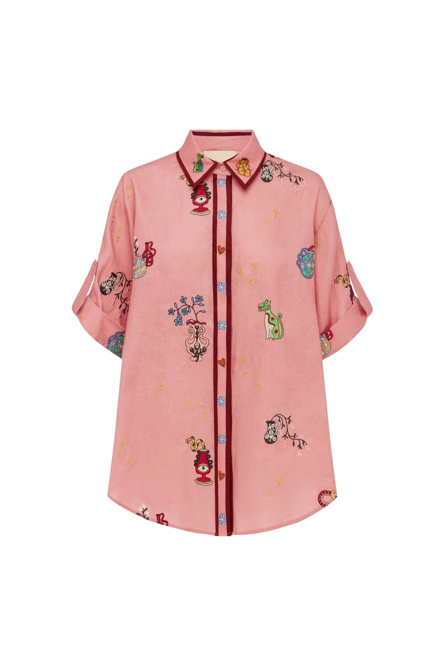 Alemais Timmy Embroidered Shirt