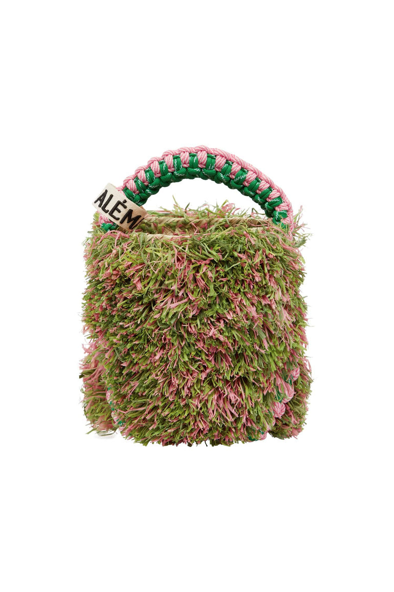 Alemais Monte Fringe Macrame Basket