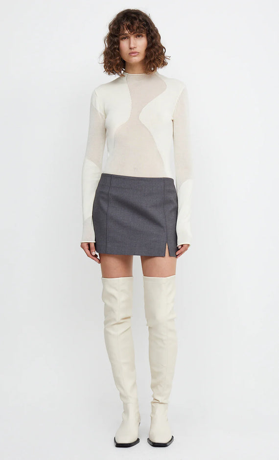 Bec & Bridge Dorothy Knit Skivvy Ivory
