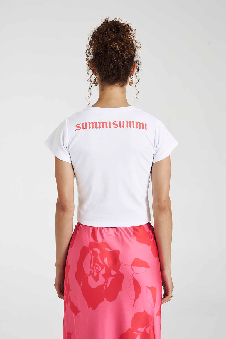 Summi Summi Babydoll Tee Rose