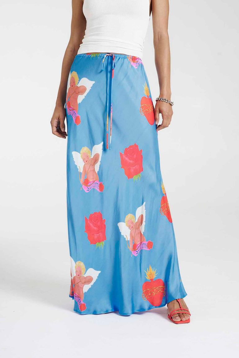 Summi Summi Maxi Bias Skirt Capulet