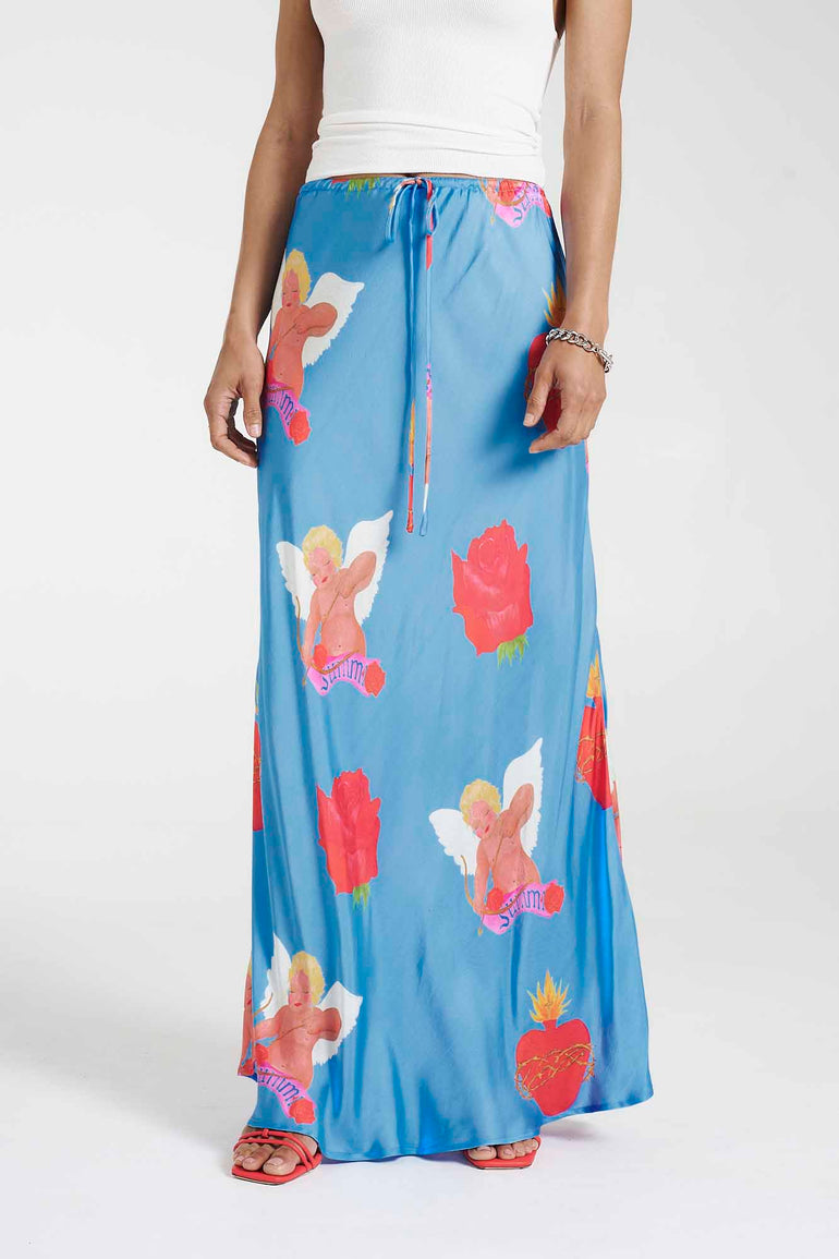 Summi Summi Maxi Bias Skirt Capulet