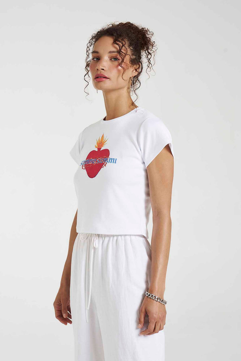 Summi Summi Babydoll Tee Sacred Heart