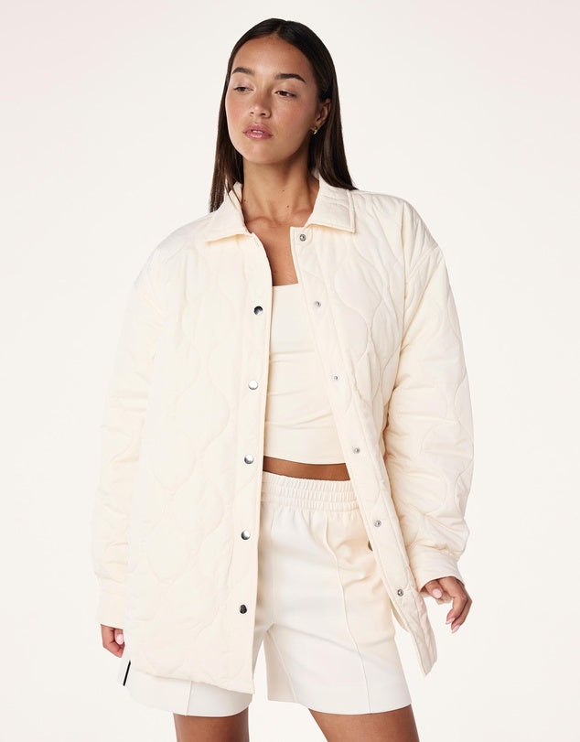 PE Nation Moment Jacket Whisper White