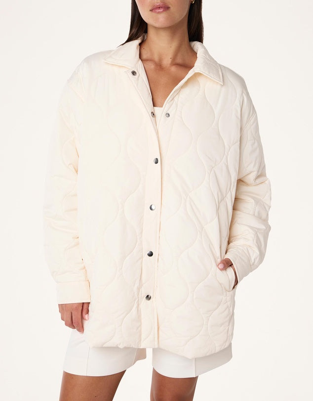 PE Nation Moment Jacket Whisper White