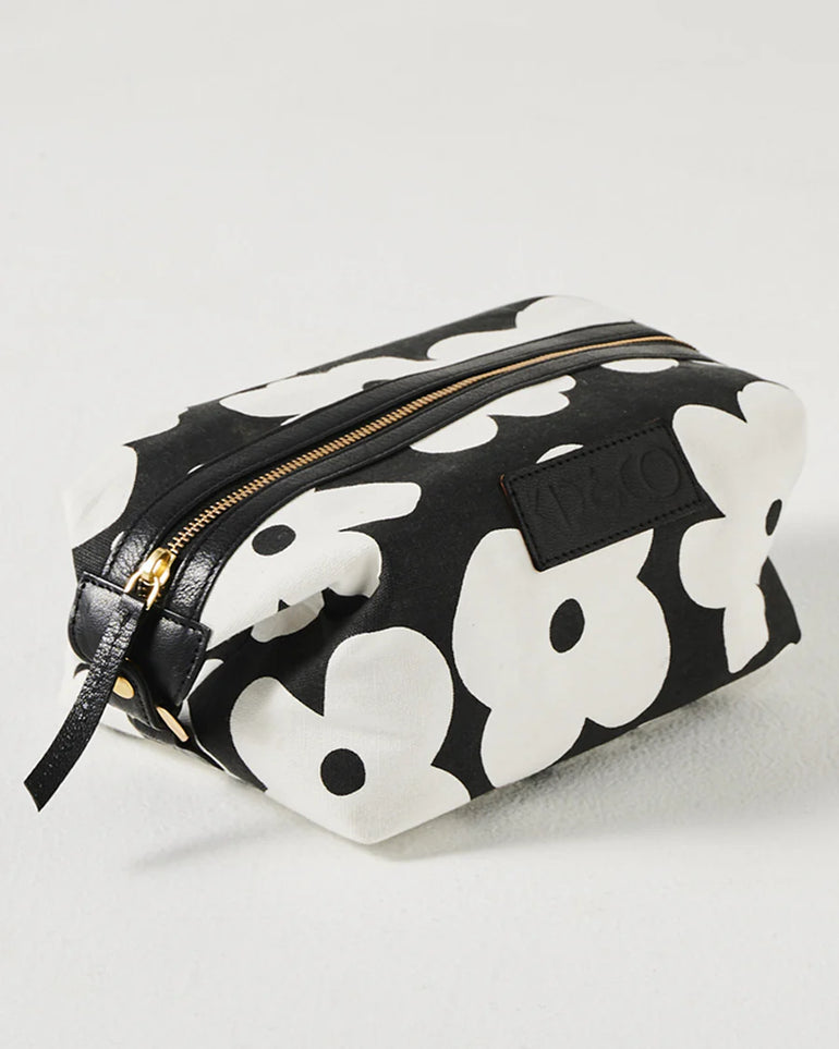 Kip&Co Flower Face Toiletry Bag