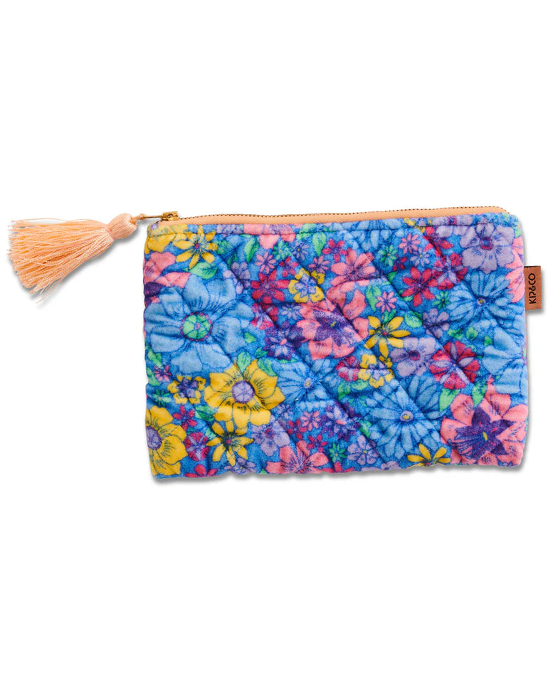 Kip&Co Bunch Of Fun Velvet Cosmetics Purse