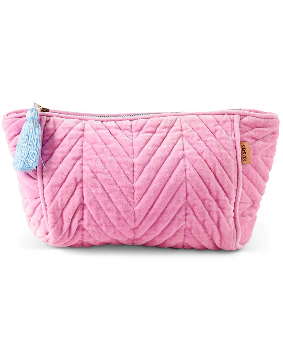 Kip&Co Candy Crush Velvet Toiletry Bag