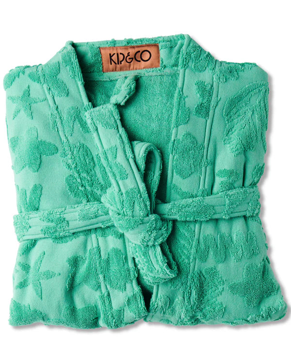 Kip&Co Jade Rock Pool Terry Bath Robe