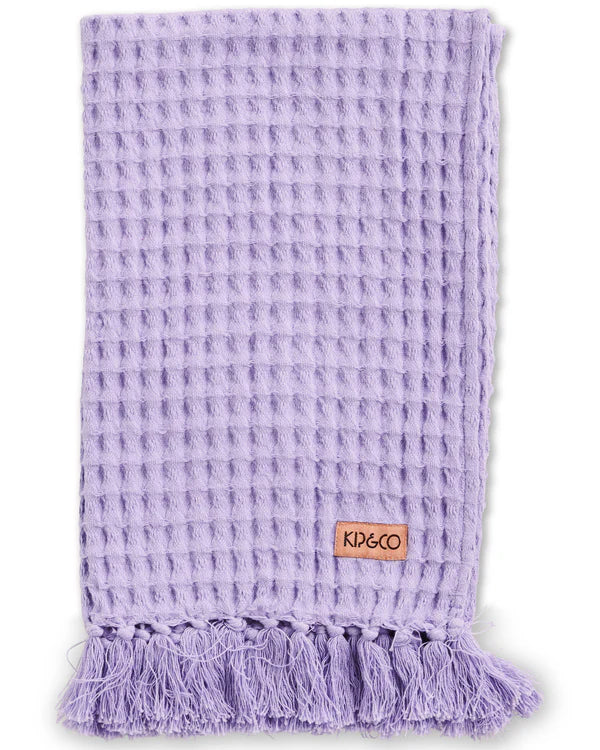 Kip&Co Lilac Waffle Hand Towel