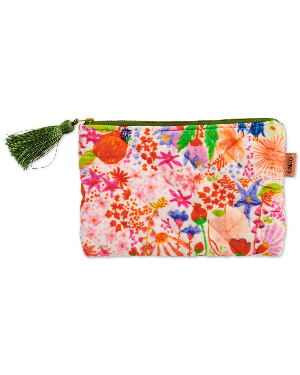 Kip&Co Meandering Meadow Velvet Cosmetics Purse